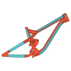 Kit Adhesivos Protectores Cuadro MTB