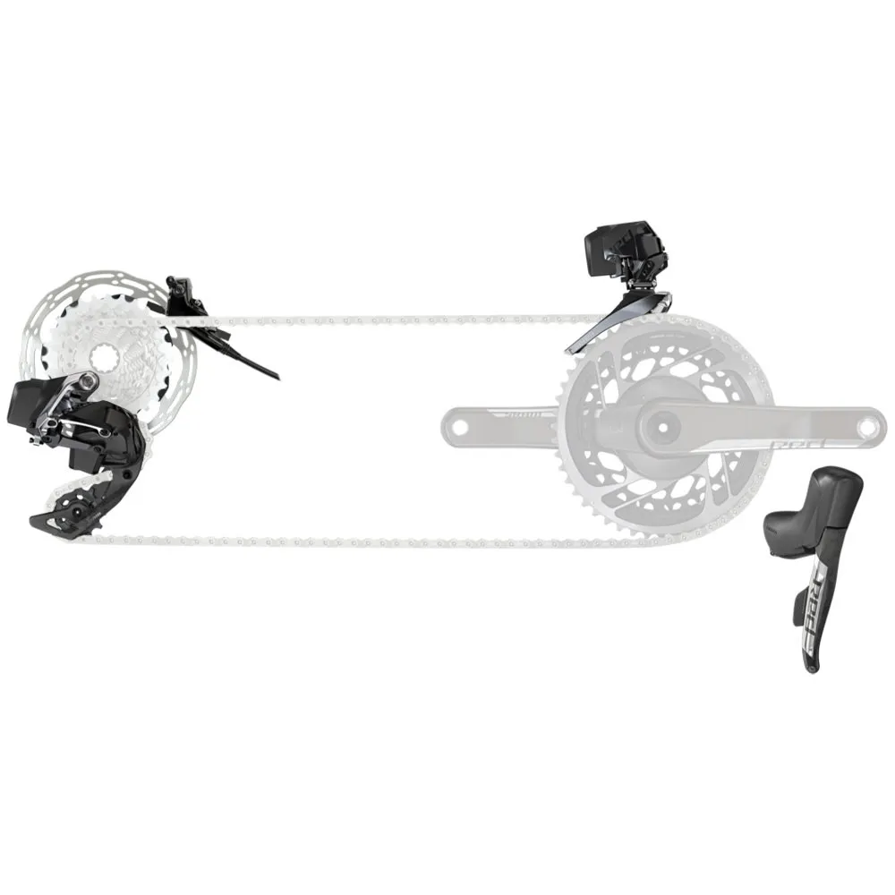 SRAM Grupo Electrónico Red E-Tap AXS 2X D1 HRD FM 1 SRAM Grupo Electrónico Red E-Tap AXS 2X D1 HRD FM