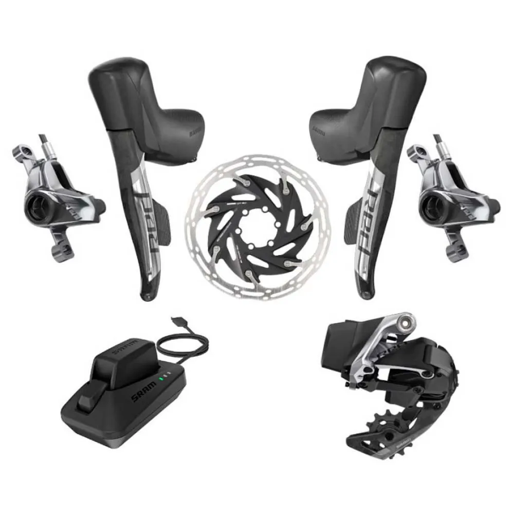 SRAM Grupo Red E-Tap AXS Hydráulico Post Mount 12s 1 SRAM Grupo Red E-Tap AXS Hydráulico Post Mount 12s